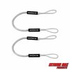 Extreme Max Extreme Max 3006.2565 BoatTector Bungee Dock Line Value 2-Pack - 4', White 3006.2565